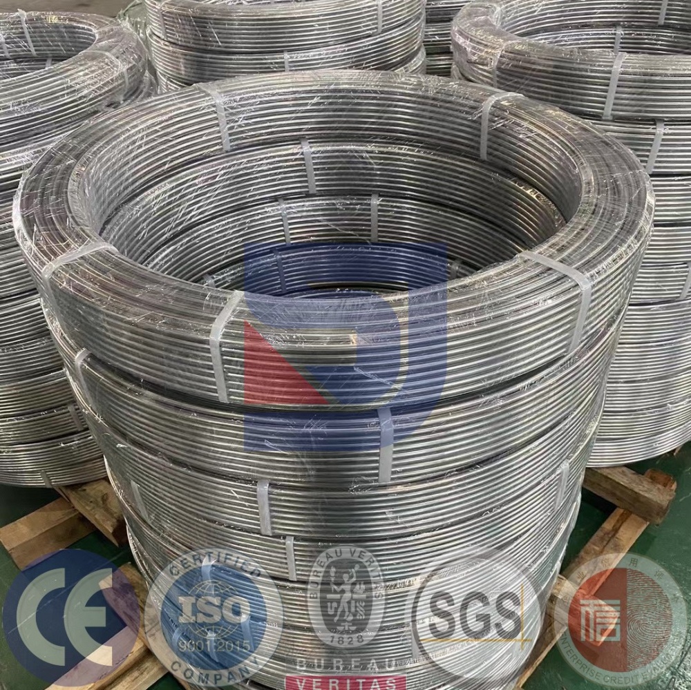 Coil Tube, Self-Made Tube Coils, Coil Tubes Certificated PED, CE, RoHS, for Heat Exchanger