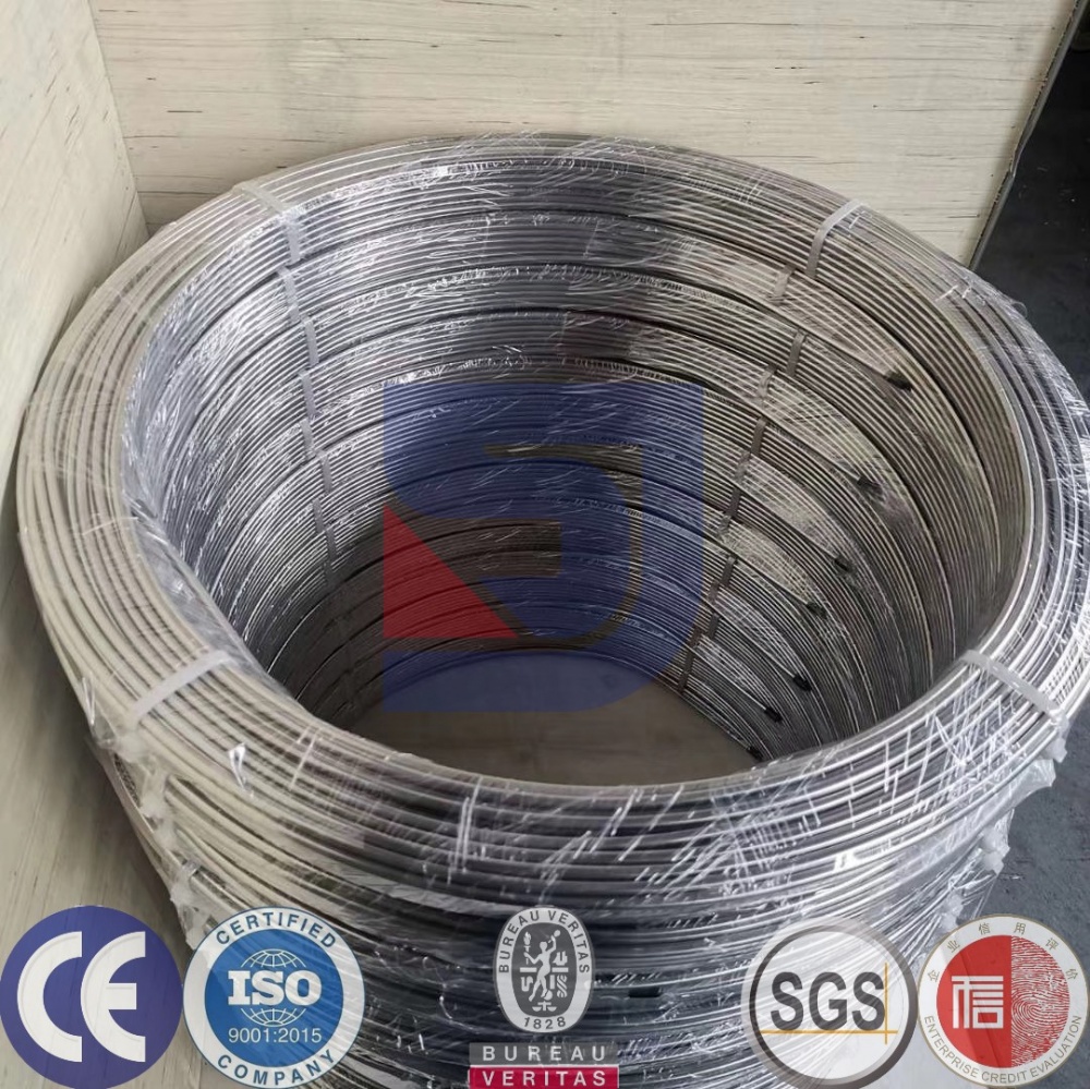 Heat Exchanger Coil Tube, Certificated PED, CE, RoHS